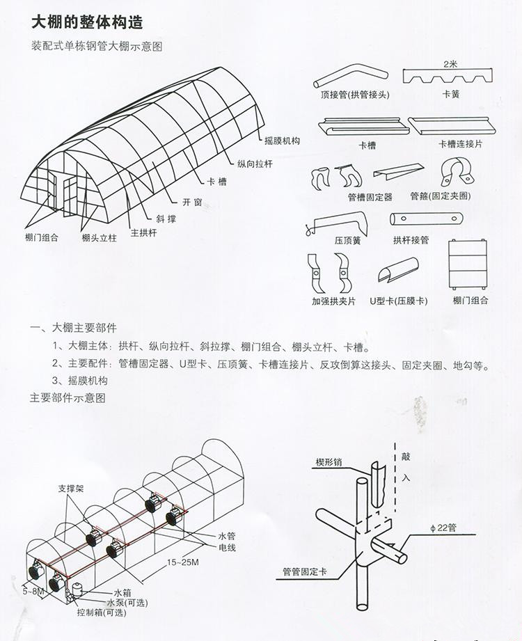 大棚示意图图片